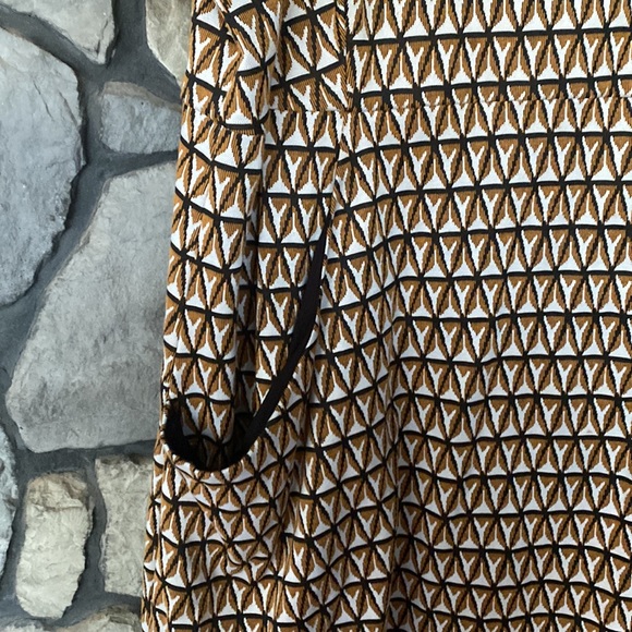 Size 4x Hutch Chevron Print vintage style dress with side pockets - Picture 6 of 11